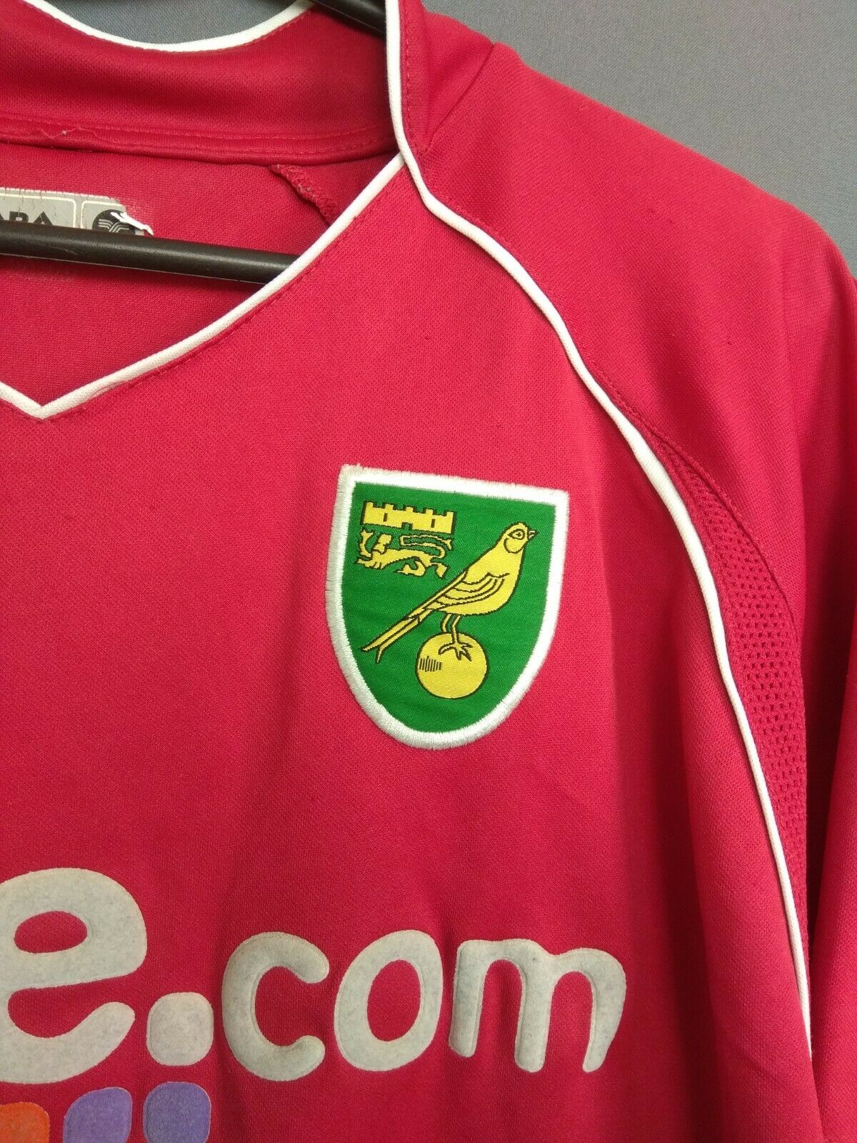 norwich city 07 08 away shirt c