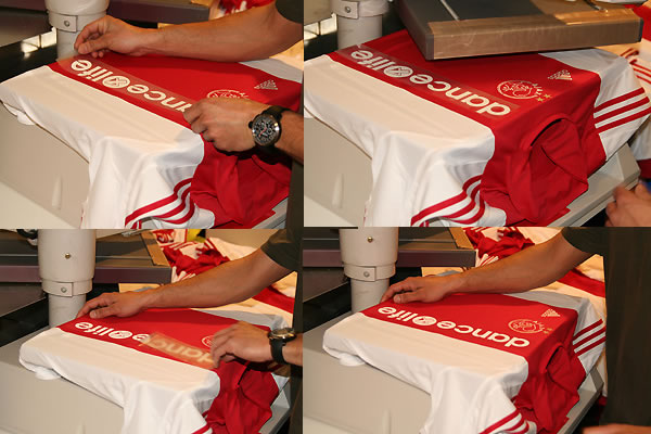 How do they do it? Ajax Dance4life Adidas shirt