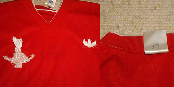 Liverpool FC Match worn 1985 European Cup Final Shirt Liverpool FC Match worn 1985 European Cup Final Shirt
