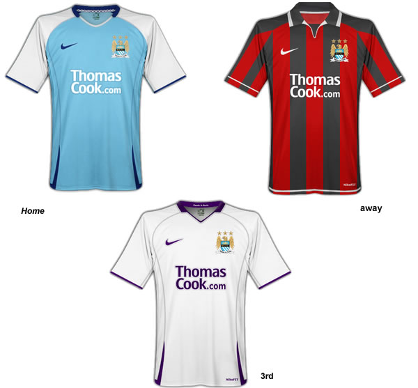 Manchester City Nike Fantasy home, away and 3rd Fantasy kits Manchester City Nike Fantasy home, away and 3rd Fantasy kits