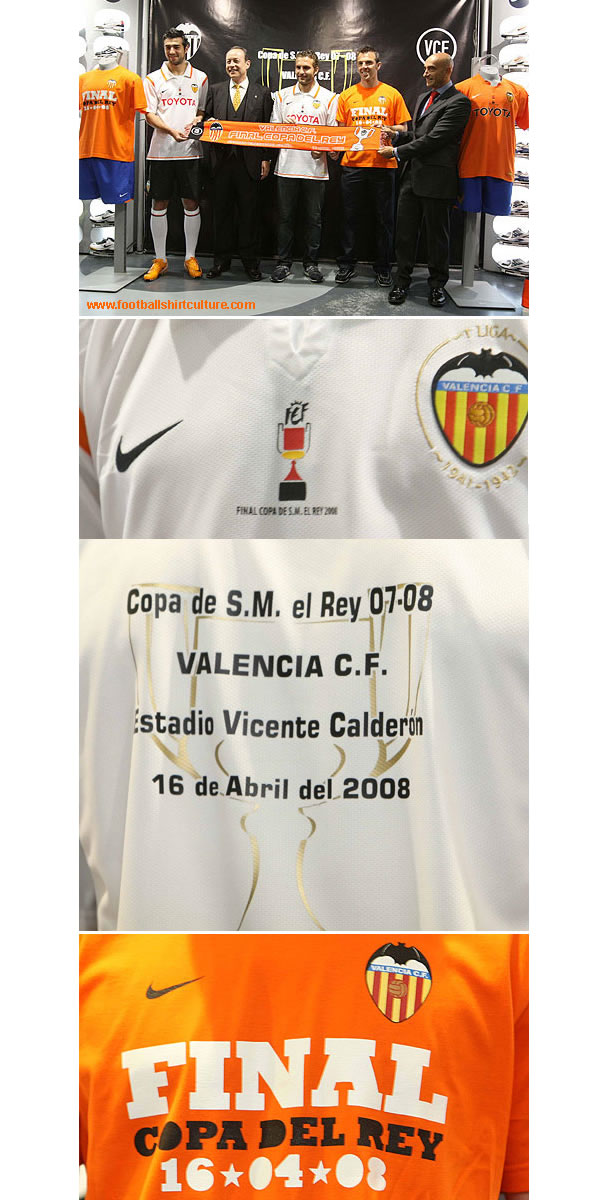 The three masters of Valencia CF, Ruben Baraja, Carlos Marchena and Raul Albiol, accompanied by the president of Valencia, Agustin Morera and director of communications , Jesus Wollstein, presented the shirt in which valencia will face the most important of the season, the final of the Copa del Rey against Getafe. The three masters of Valencia CF, Ruben Baraja, Carlos Marchena and Raul Albiol, accompanied by the president of Valencia, Agustin Morera and director of communications , Jesus Wollstein, presented the shirt in which valencia will face the most important of the season, the final of the Copa del Rey against Getafe.