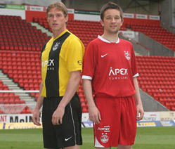 The new Aberdeen home and 3rd kits for 2007-08 have been revealed The new Aberdeen home and 3rd kits for 2007-08 have been revealed