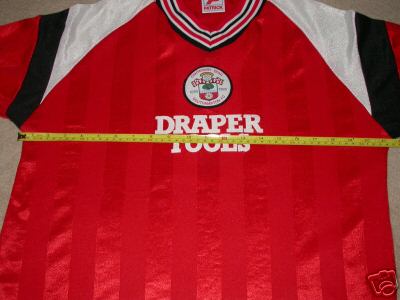 ORIGINAL 1985 SOUTHAMPTON SHIRT STEVE MORAN,NO.9 ORIGINAL 1985 SOUTHAMPTON SHIRT STEVE MORAN,NO.9