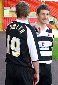 Darlington Football Club has unveiled its new look home kit for the 2007/08 season. The club has formed a partnership with kit suppliers Vandanel to provide the latest strips, the design of which was chosen by supporters. Darlington Football Club has unveiled its new look home kit for the 2007/08 season. The club has formed a partnership with kit suppliers Vandanel to provide the latest strips, the design of which was chosen by supporters.
