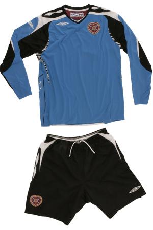 The new strip will be available exclusively through Heart of Midlothian FC outlets The new GK strip will be available exclusively through Heart of Midlothian FC outlets
