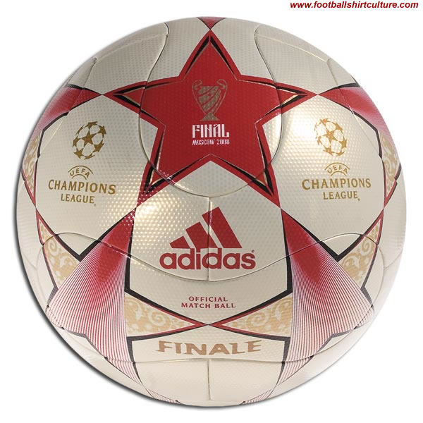 This is the official Adidas match ball of the 2007 Champions League finals