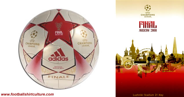 This is the official Adidas match ball of the 2007 Champions League finals