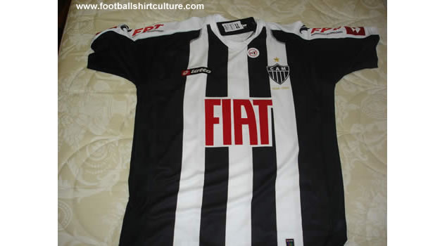 Atlético Mineiro launched their new 08/09 Centenary football shirts made by lotto Atlético Mineiro launched their new 08/09 Centenary football shirts made by lotto