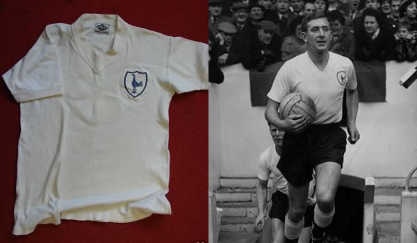 This shirt belonged to Ron Henry the SPURS LEGEND and the is the V Neck style shirt with the badge that was used for three glorious seasons, 1960-61, 1961- 62 & 1962-63 which as you know being a Spurs fan was a truly Golden Era for our gret team This shirt belonged to Ron Henry the SPURS LEGEND and the is the V Neck style shirt with the badge that was used for three glorious seasons, 1960-61, 1961- 62 & 1962-63 which as you know being a Spurs fan was a truly Golden Era for our gret team