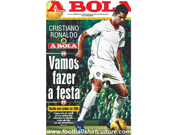 New portugal 08/09 away kit by nike New portugal 08/09 away kit by nike