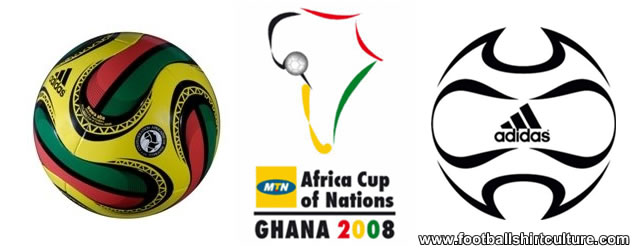 adidas took the opportunity of the draw for the MTN Africa Cup of Nations 2008 in Ghana to present the first Official Match Ball for the Cup, the adidas “wawa aba”. adidas took the opportunity of the draw for the MTN Africa Cup of Nations 2008 in Ghana to present the first Official Match Ball for the Cup, the adidas “wawa aba”.