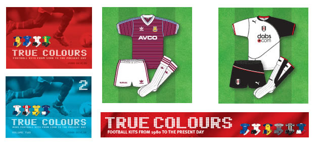 As well as reproducing extracts from the TRUE COLOURS books, his new site will also feature exlusive articles about the fascinating world of football shirts history along with all the news of the all the latest kits as they are released. Plus you can find out more about the author and illustrator of the books, John Devlin and what’s next in the True Colours series. As well as reproducing extracts from the TRUE COLOURS books, his new site will also feature exlusive articles about the fascinating world of football shirts history along with all the news of the all the latest kits as they are released. Plus you can find out more about the author and illustrator of the books, John Devlin and what’s next in the True Colours series.