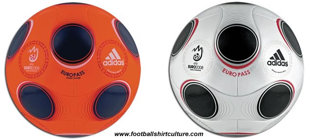 Adidas Europass Winter ball designed for Euro 2008. Adidas Europass Winter ball designed for Euro 2008.