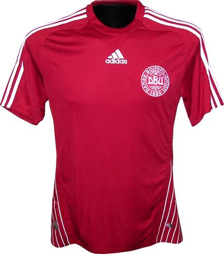 New Denmark home shirt 08/09 by Adidas New Denmark home shirt 08/09 by Adidas