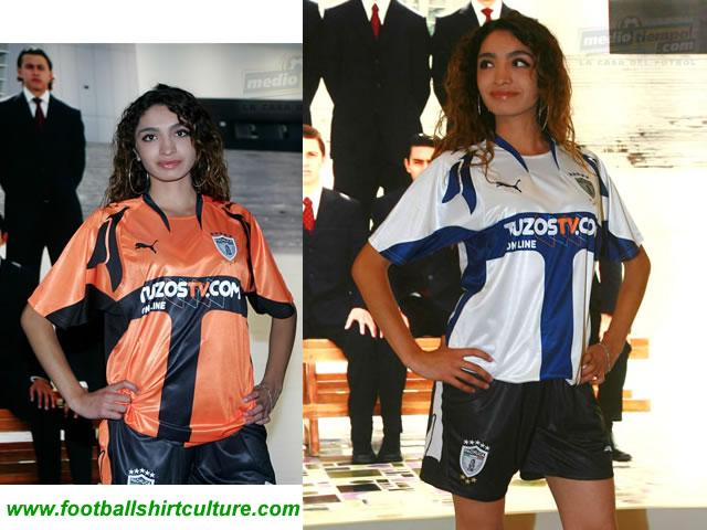 Pachuca FIFA Club World Cup Japan 2007 home and away by Puma