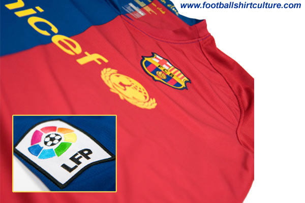 This is the new Barcelona Home football shirt for the 2008/2009 season made by Nike barcelona_08_09_home_nike_shirt_close.jpg