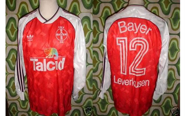 Vintage 1990-92 BAYER LEVERKUSEN ADIDAS FOOTBALL SHIRT Vintage 1990-92 BAYER LEVERKUSEN ADIDAS FOOTBALL SHIRT