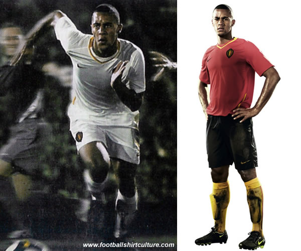 The away kit from top to toe in stylish white and were finished with golden accents, such as the V-neck. Both shirts got a new fit: the 'dynamic fit', which ensures that the shirt is tighter. 