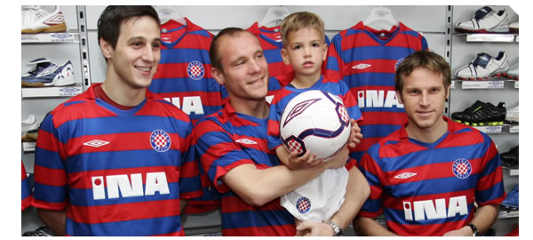 This is the brand new away Hajduk Split shirt for the 2008/09 season made by Umbro This is the brand new away Hajduk Split shirt for the 2008/09 season made by Umbro