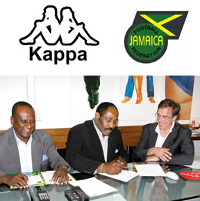 In the biggest ever deal in the history of Jamaican football, the Jamaica Football Federation (JFF) has signed a lucrative US$1.7 million two-year sponsorship contract with Italian sporting manufacturing company, Kappa. In the biggest ever deal in the history of Jamaican football, the Jamaica Football Federation (JFF) has signed a lucrative US$1.7 million two-year sponsorship contract with Italian sporting manufacturing company, Kappa.