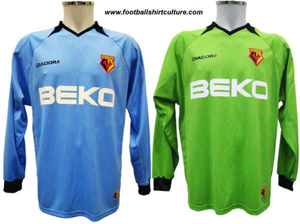 These are the new Watford goalkeepers shirts. These are the new Watford goalkeepers shirts.
