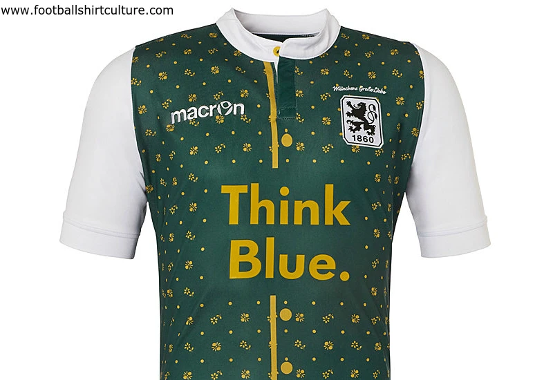 1860 M&uuml;nchen 2015 Macron Oktoberfest Football Shirt
