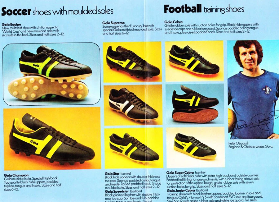 1974 Gola Catalogue Pages