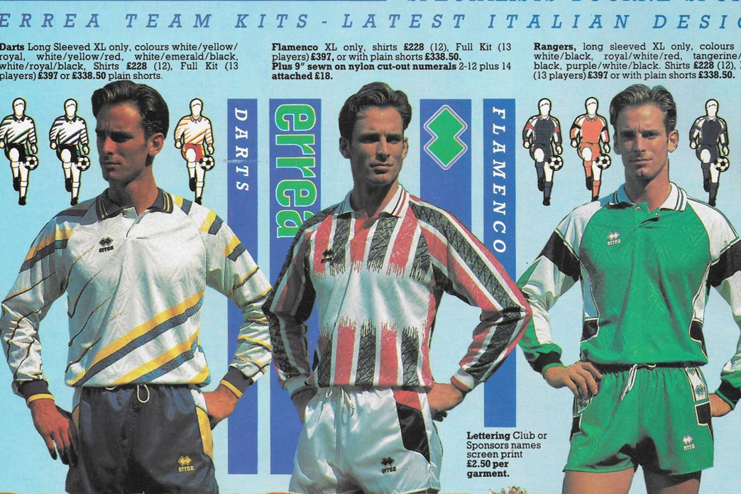 1992 Bourne Sports catalogue Part 2 #hummelsport #Erre&agrave;Sport #Sondico