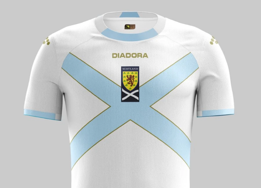 Top 35 #33 - Scotland 2007 Away Kit