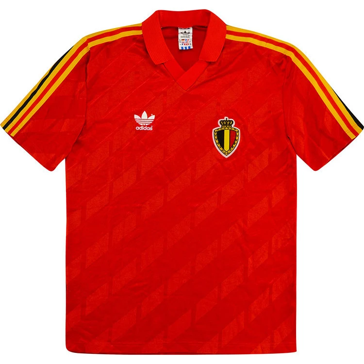 Belgium 1986-89 Home Shirt #rodeduivels #shirtcollector