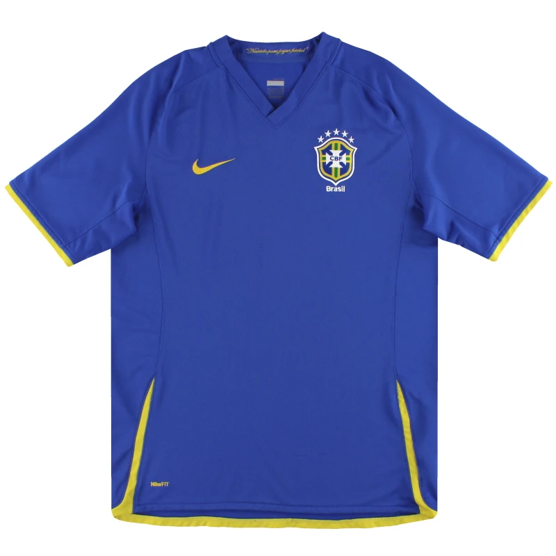 New Brazil 08/09 Nike away shirt launched 2008