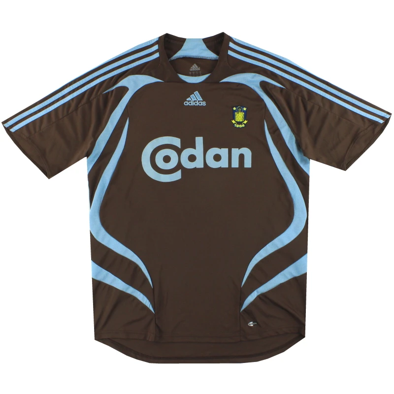 Br&oslash;ndby IF new 07/08 Adidas away football kit
