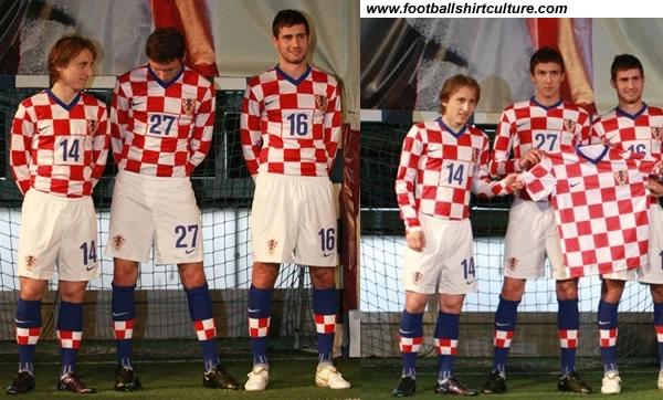 New Croatia Home Euro 2008 Nike shirt leaked