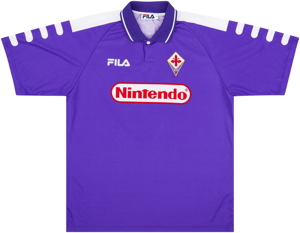 Fiorentina 1998-99 Match Worn Ciro Cup Home Shirt #ForzaViola #Fiorentina #ACFFiorentina #matchworn #shirtcollector
