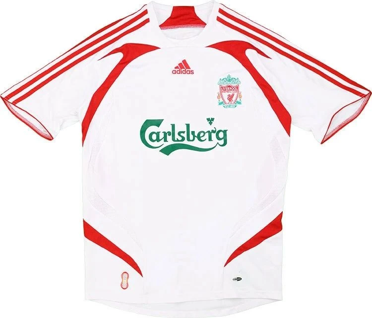New Liverpool 07/08 adidas away football kit