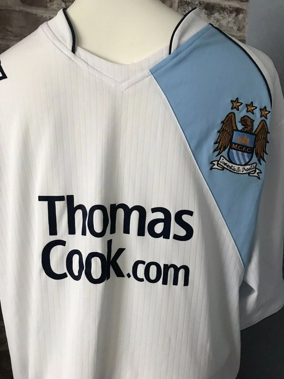 Manchester City 3rd away 07/08 Le Coq Sportif football kit