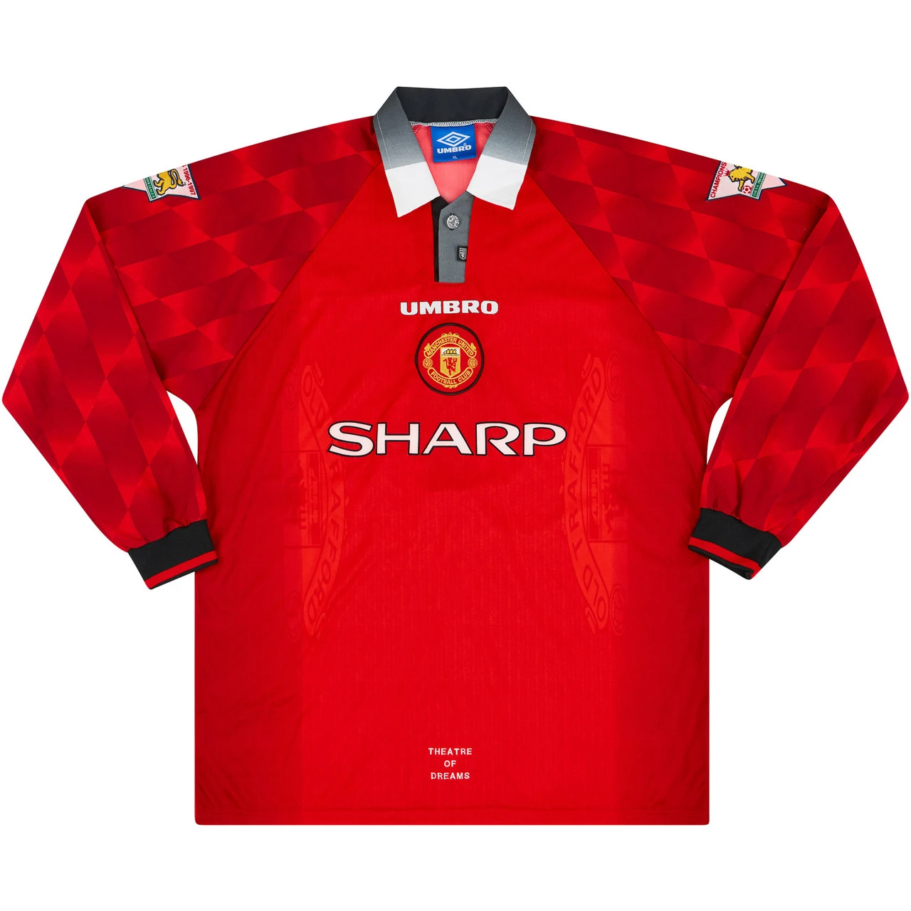 Manchester United 1997-98 Match Issue Home Shirt