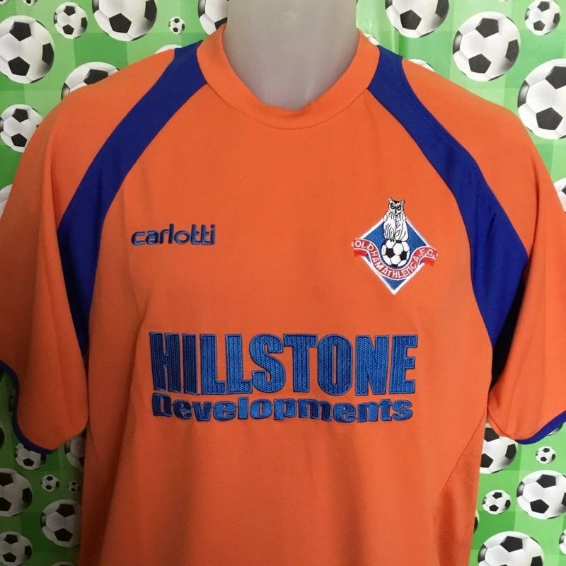 Oldham Athletic 07/08 Home & Away Carlotti kits