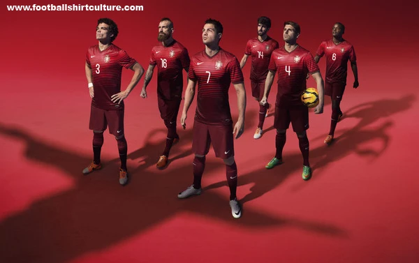 Portugal World Cup 2014 Nike Centenary Home Football Kit