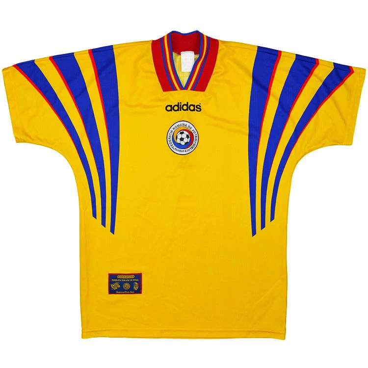 Romania 1996-98 Home Shirt #Romania #shirtcollector