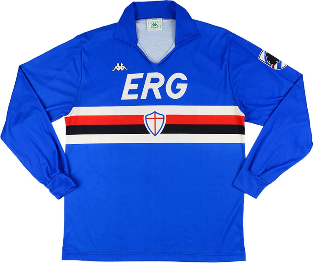 Sampdoria 1989-90 Player Issue Home Shirt #Sampdoria #Forzadoria #UCSampdoria #shirtcollector