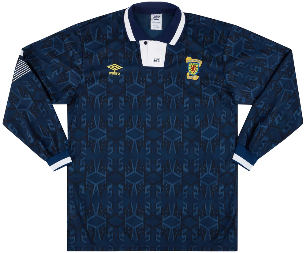 Scotland 1991-94 Match Issue Home Shirt #scottishfootball #matchworn #shirtcollector