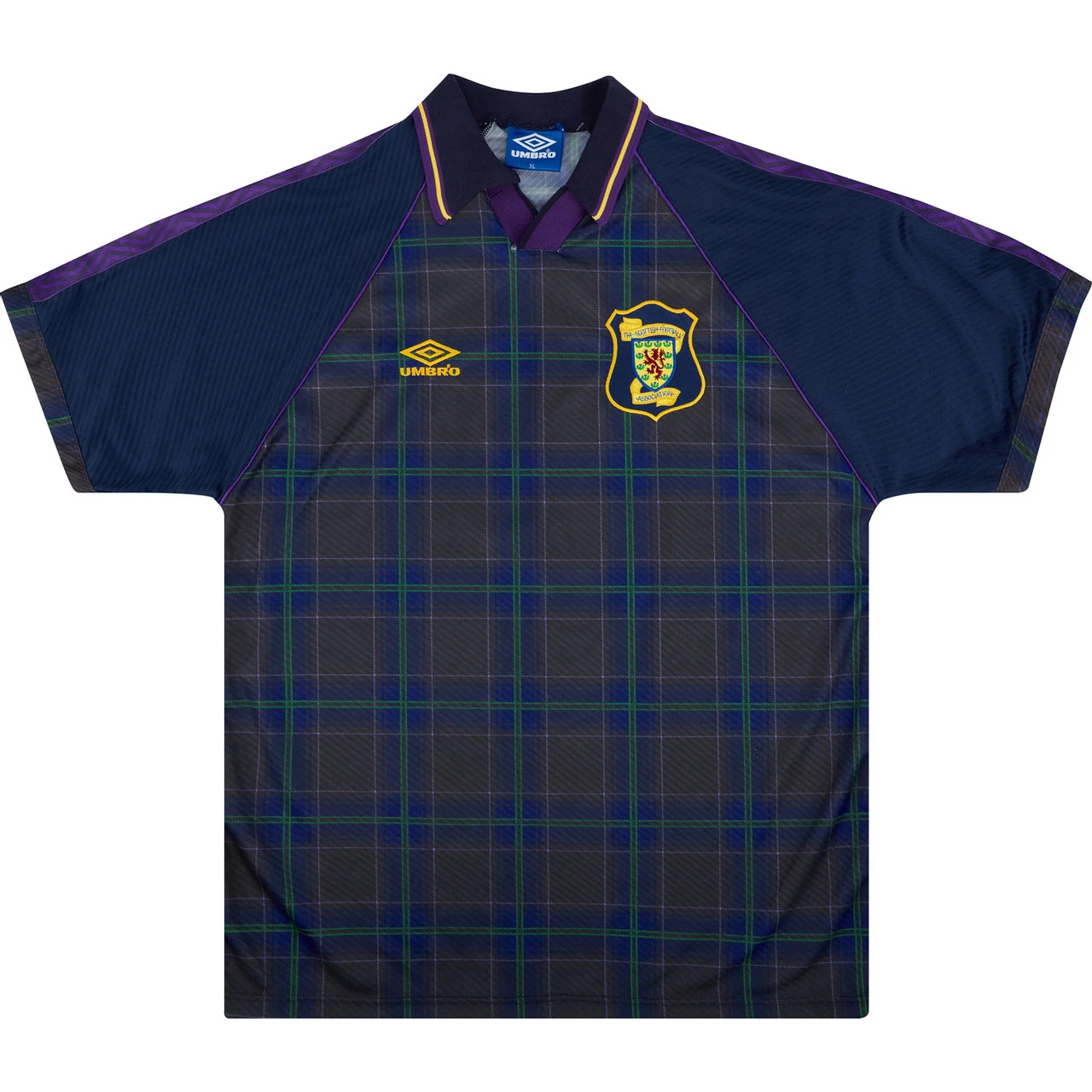 Scotland 1995 Match Worn Home Shirt #scottishfootball #matchworn #shirtcollector