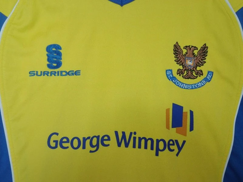 St Johnstone F.C. sign Surridge kit deal 2007/2008