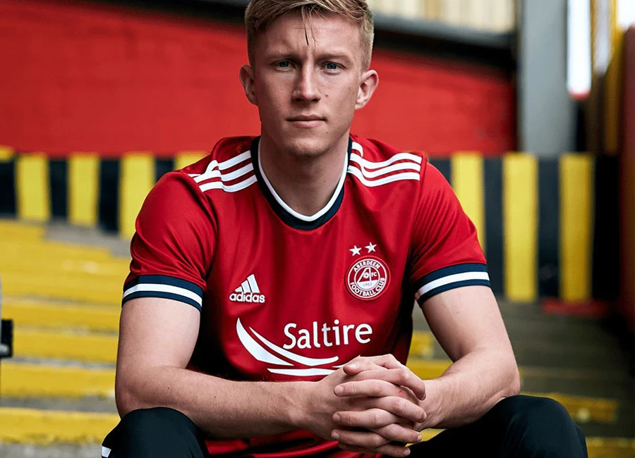 Aberdeen 2021-22 Adidas Home Kit