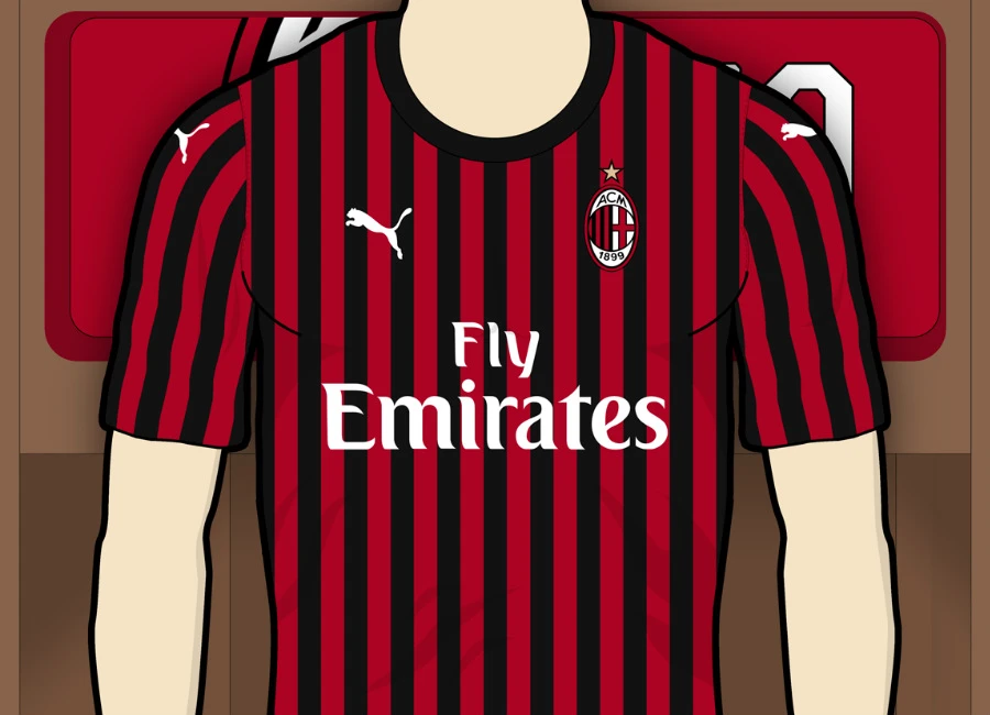 AC Milan 2019-20 Home Kit Prediction