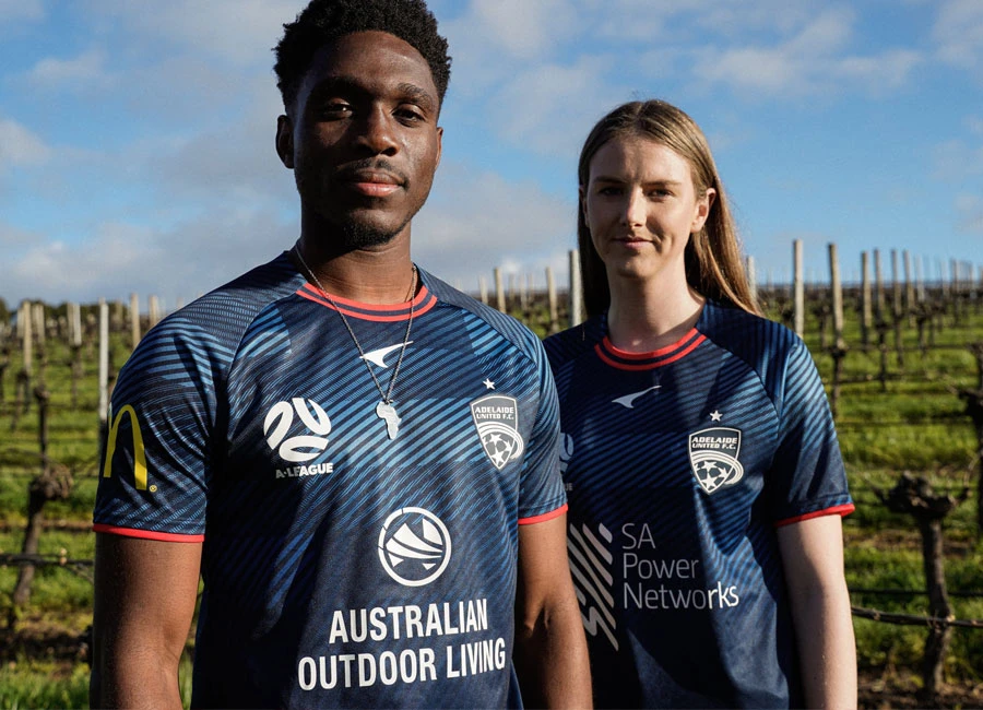 Adelaide United 2021-22 UCAN Away Kit #AUFC #MoreThanFootball #AdelaideUnited