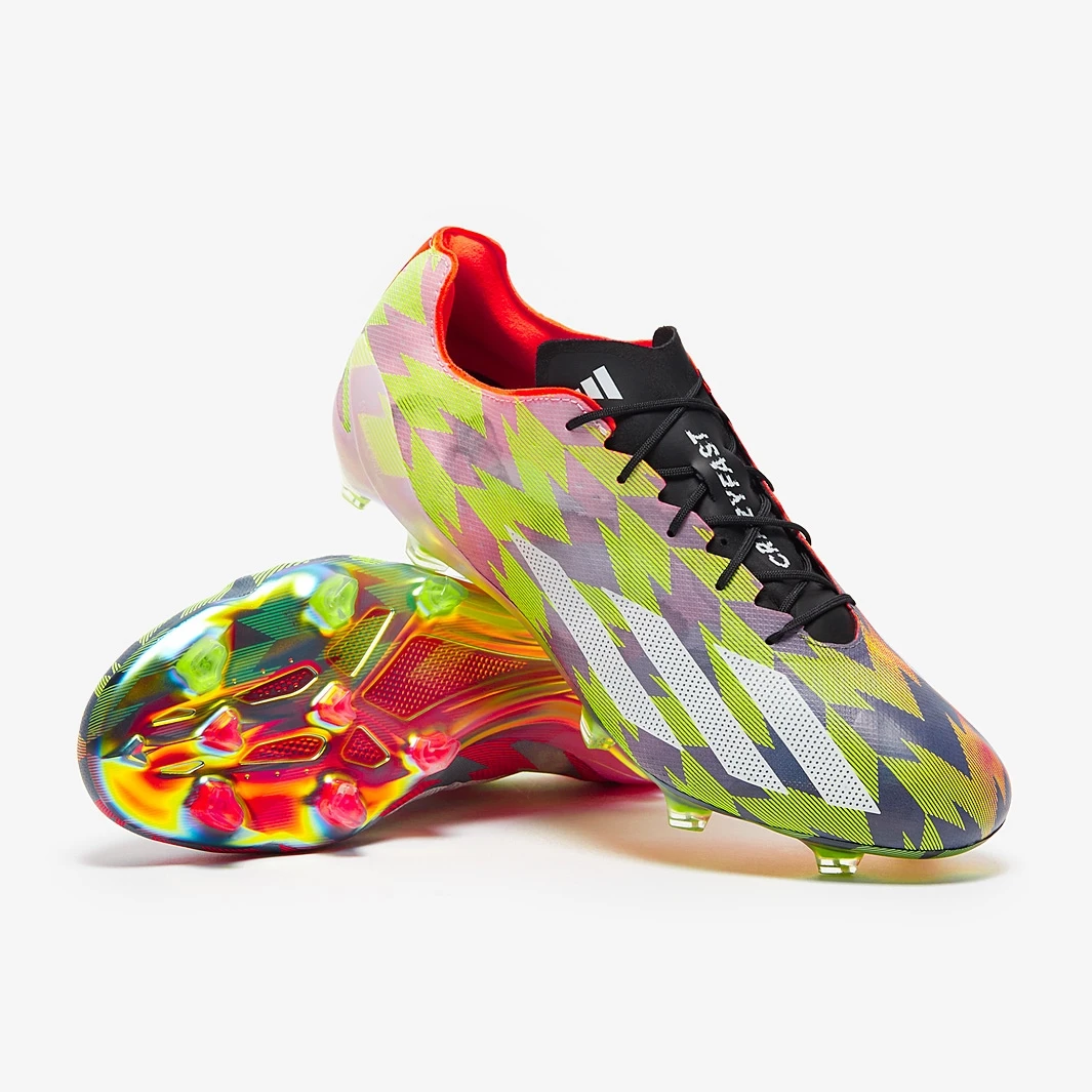 Adidas X Crazylight+ FG - Lucid Lemon / White / Solar Red