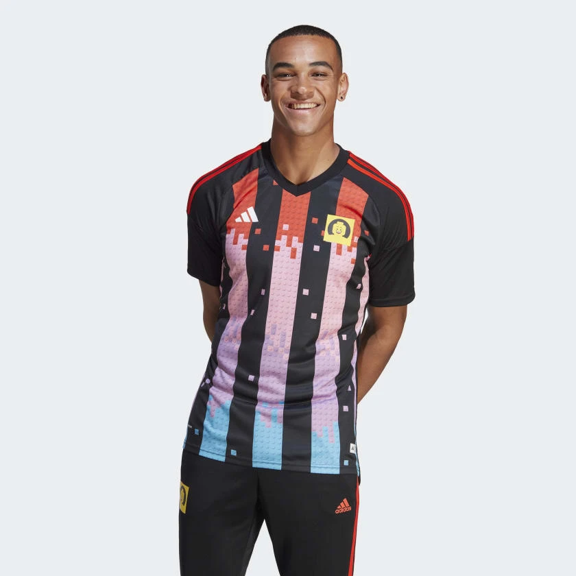 Adidas x LEGO Tiro Away Jersey - Black / Bold Orange