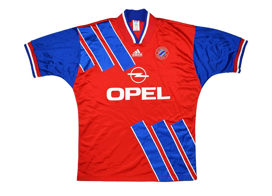 Adidas 1993-95 Bayern Munich Match Worn Home Shirt